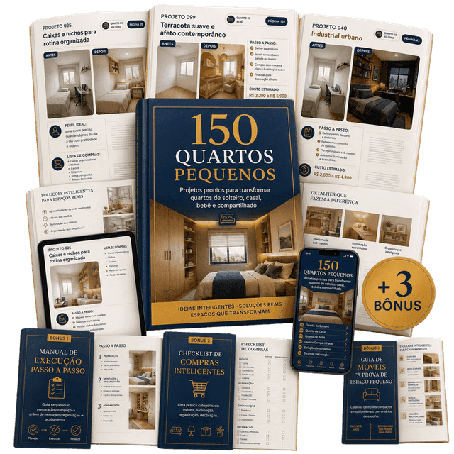 Pacote completo: 150 projetos + 3 bônus